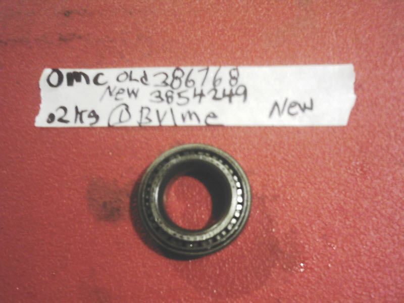 OMC Volvo BRP tapered roller bearing 3854249 0386768